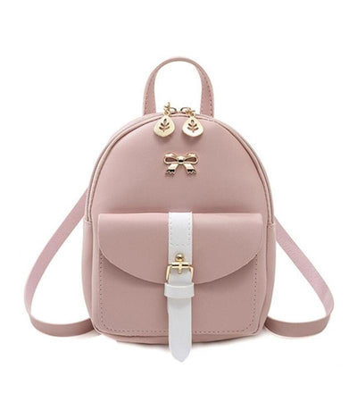 bow-decor-double use backpack