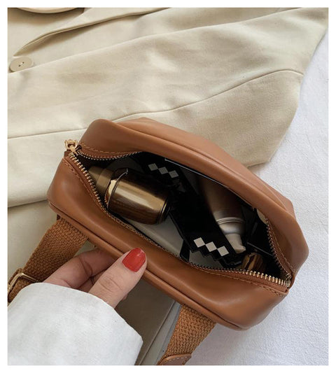Simple Solid Color Mini PU Leather Crossbody Bags for Women 2020 Shoulder Handbags and Purses Female Luxury Fashion Hand Bag