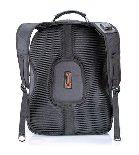 Crossten 15.3" Laptop Waterproof USB Charge Port Swiss-style Multifunctional Backpack