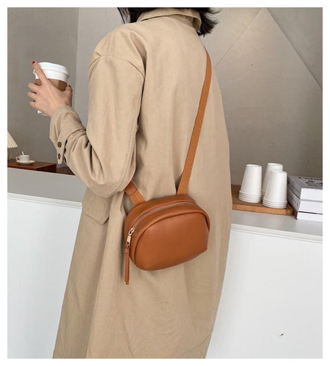 Simple Solid Color Mini PU Leather Crossbody Bags for Women 2020 Shoulder Handbags and Purses Female Luxury Fashion Hand Bag