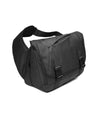 Large Capacity Men's 14.6 Inch Laptop Shoulder Bag Black Casual Travel Chest Bag