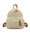 Mini Fashion Straw Backpack for Women and girls | Shoulder bag | Travel backpack