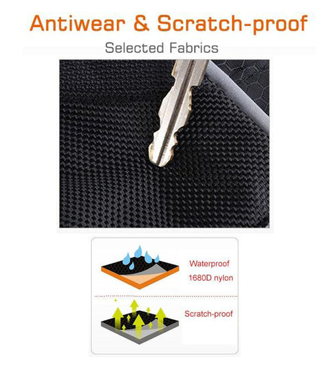 Crossten 15.3" Laptop Waterproof USB Charge Port Swiss-style Multifunctional Backpack
