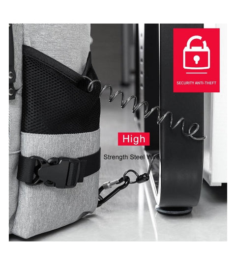 High Capacity 15.6" Laptop Anti theft Men Business Luggage  Waterproof Travel Backpacks