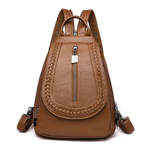 Women Leather Backpack | Travel | schoolbag | chestbag | Gifts for women | niftygifts