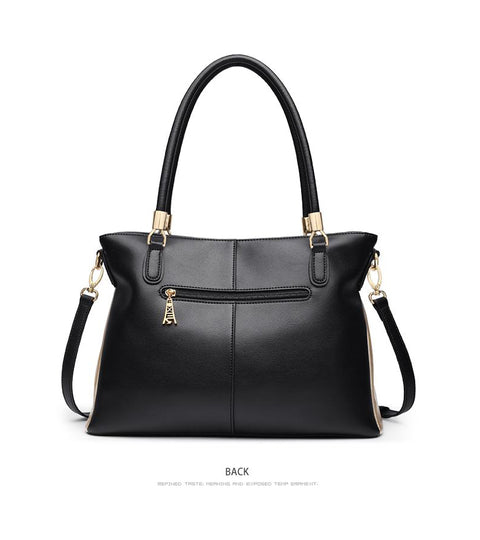 Cowhide Leather Women Handbag & Shoulder Bag Female Fashion Handbags Lady Totes Crossbody Bags