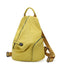 Genuine Leather Daily Casual Backpack For Women Classic Black Vintage Knapsack High Quality
