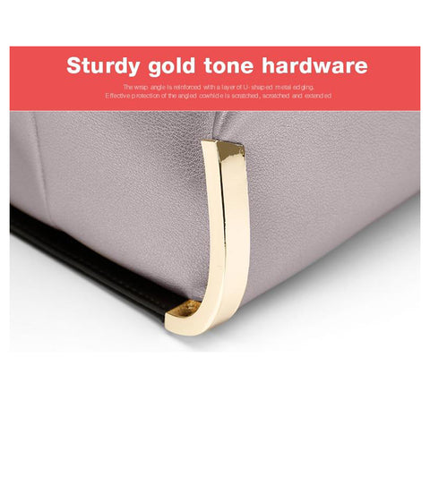 FOXER Brand Women's Cow Leather Handbags Female Shoulder bag designer Luxury Lady Tote Large Capacity Zipper Handbag for Women