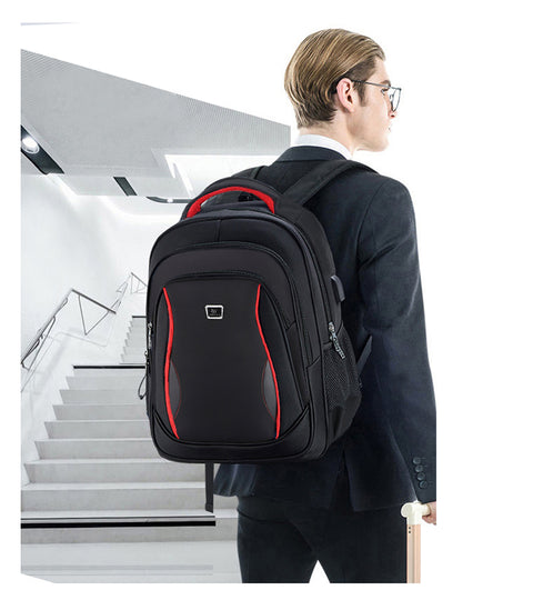 Waterproof Solid Large Backpack for Men
