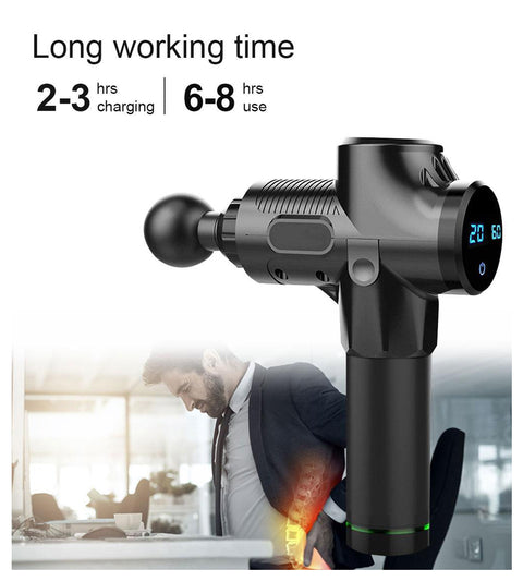 niftygifts Cordless Deep Muscle Massage Gun | Pain Relief