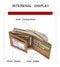 New Soft Leather Wallet Ultra thin Men's Genuine Small card holder Vintage Short Purse for Male