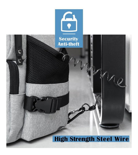 High Capacity 15.6" Laptop Anti theft Men Business Luggage  Waterproof Travel Backpacks