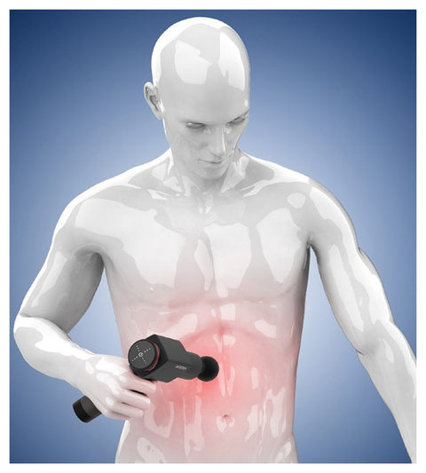 MERESOY High Power Personal Percussion Cordless Vibrating Massage Deep Muscle Gun Quiet Body Back Hand Massage Tools