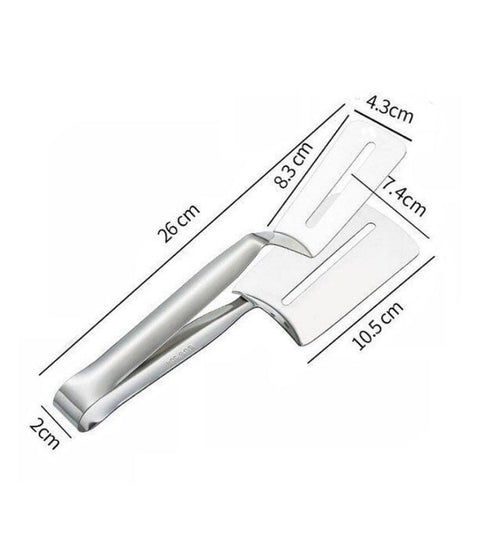 Stainless Steel Frying Pancake Fish Pizza Beef Shovel Steak Clip Household Kitchenware