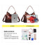 Genuine Leather  Luxury Top-handle Ladies Bucket Shoulder Designer Band Large Crossbody Bag