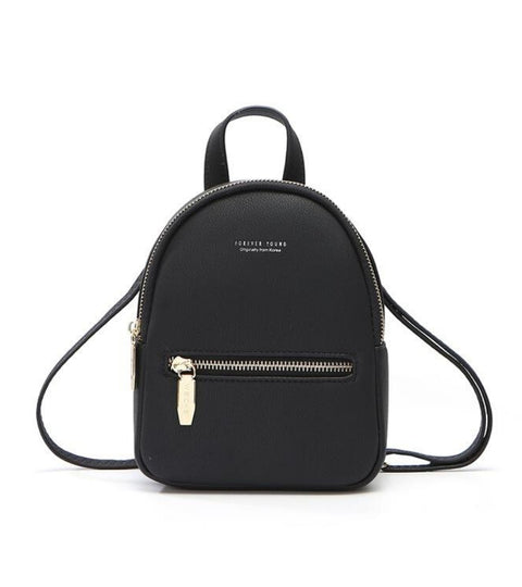 New Designer Fashion Women Backpack Mini Soft Touch Multi-Function Small Shoulder Bag