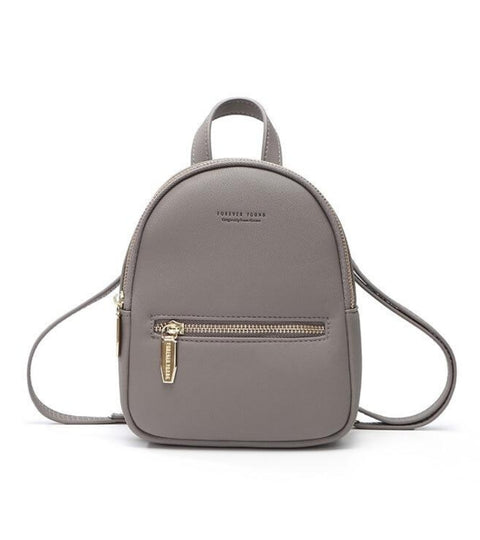 New Designer Fashion Women Backpack Mini Soft Touch Multi-Function Small Shoulder Bag