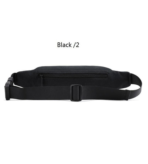 Men Waist Bag pack Purse Waterproof Canvas Travel Phone belt bag pouch Casual Bag for Belt Hip Pack