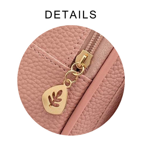 Mini Backpack Women PU Leather Shoulder Bag For Teenage Girls Kids Multi-Function Bagpack