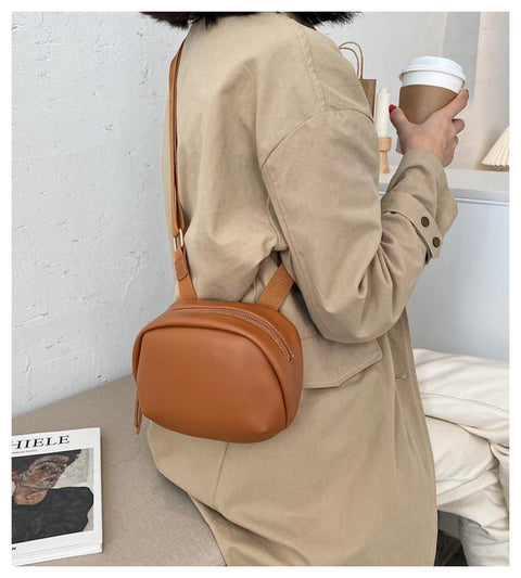 Simple Solid Color Mini PU Leather Crossbody Bags for Women 2020 Shoulder Handbags and Purses Female Luxury Fashion Hand Bag