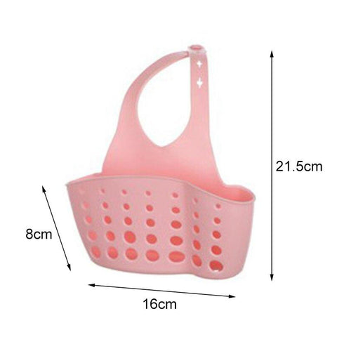 Kitchen Sponge Drain Holder Hanging Sink Shelves Bathroom Soap Storage Racks Drain Baskets