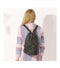 Genuine Leather Daily Casual Backpack For Women Classic Black Vintage Knapsack High Quality