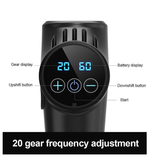 niftygifts Cordless Deep Muscle Massage Gun | Pain Relief