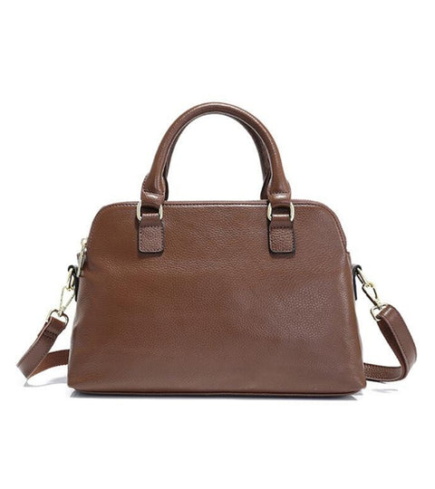 Genuine Leather Elegant Lady Tote Handbag High Quality Fashion  Shoulder Crossbody Bags