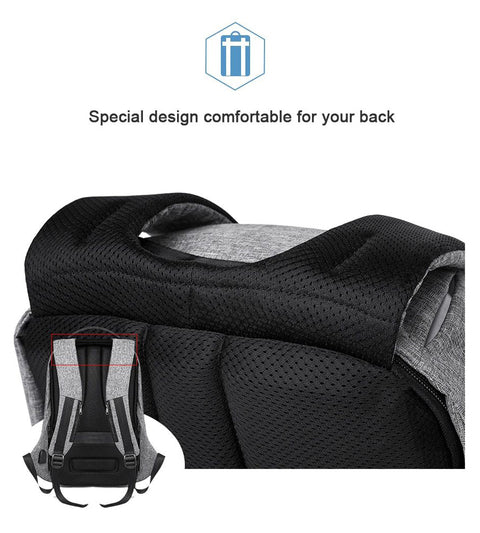 Anti theft USB Backpack Men Laptop Backpack Waterproof Business Fashion Backpacks Schoolbag Women