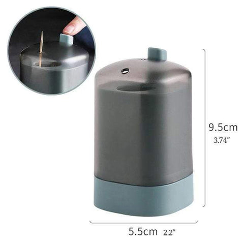 Automatic Pop-up Toothpick Box Portable Container for Restaurant Kitchen Toothpicks Dispenser