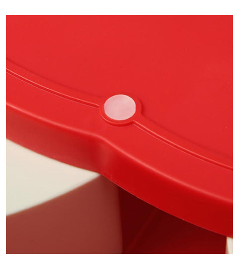 Lazy Fruit Dish Double Layers Snack Box Candy Plates  Rotating Trays Storage Fruit Plate Organizer