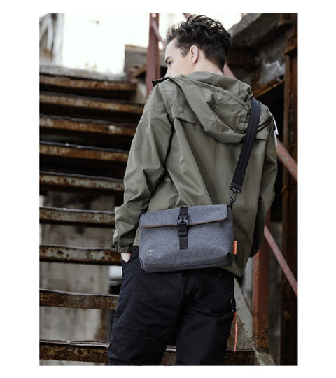 Casual Fashion Men Oxford Waterproof Crossbody Bag for Short Trip Business Travel bag