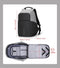 Multifunction USB charging Men 15" Laptop For Teenager Fashion Travel anti theft backpack
