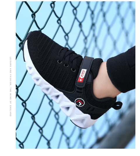 2020 Spring Autumn Brand Children Shoes Non-slip Kids Running Shoes Boys Fashion Breathable Sneakers Girls Casual Sports Shoes
