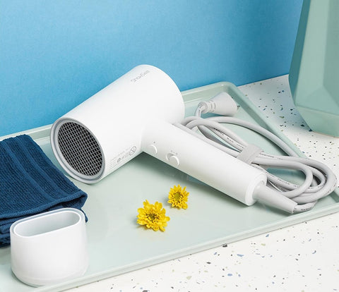 XIAOMI MIJIA SHOWSEE A1-W Anion Hair Dryer Negative Ion hair care Professinal Quick Dry Home 1800W Portable Hairdryer Diffuser