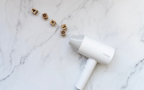 XIAOMI MIJIA SHOWSEE A1-W Anion Hair Dryer Negative Ion hair care Professinal Quick Dry Home 1800W Portable Hairdryer Diffuser