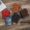 RFID Genuine Leather Wallet Men Quality Short Coin Purse Double Zippers Pocket Wallet Men's Brand Design Vintage Leather Wallets