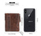 RFID Genuine Leather Wallet Men Quality Short Coin Purse Double Zippers Pocket Wallet Men's Brand Design Vintage Leather Wallets