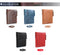 RFID Genuine Leather Wallet Men Quality Short Coin Purse Double Zippers Pocket Wallet Men's Brand Design Vintage Leather Wallets