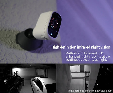SDETER 1080P Rechargeable Battery Camera IP Wifi Camera Outdoor Indoor Weatherproof CCTV Security Camera Night Vision Audio P2P
