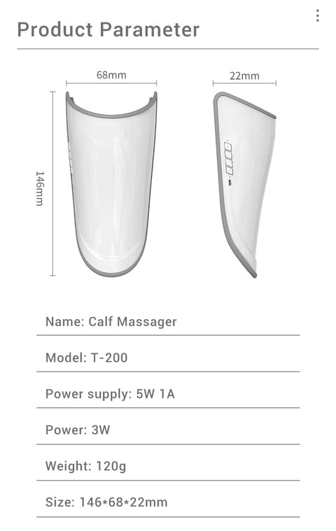Shiatsu Electric Wireless Foot and Calf_massage Machine Patch Calves Blood Circulator Vibrator Muscle Wraps Leg Massagers