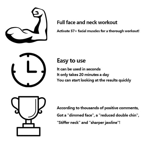 Fitness Face Masseter men facial pop n go mouth jawline Jaw Exerciser Muscle chew ball chew bite breaker training